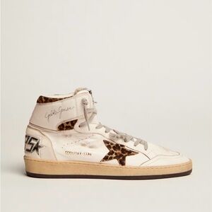 Women's Sky-Star with signature and leopard print pony skin inserts